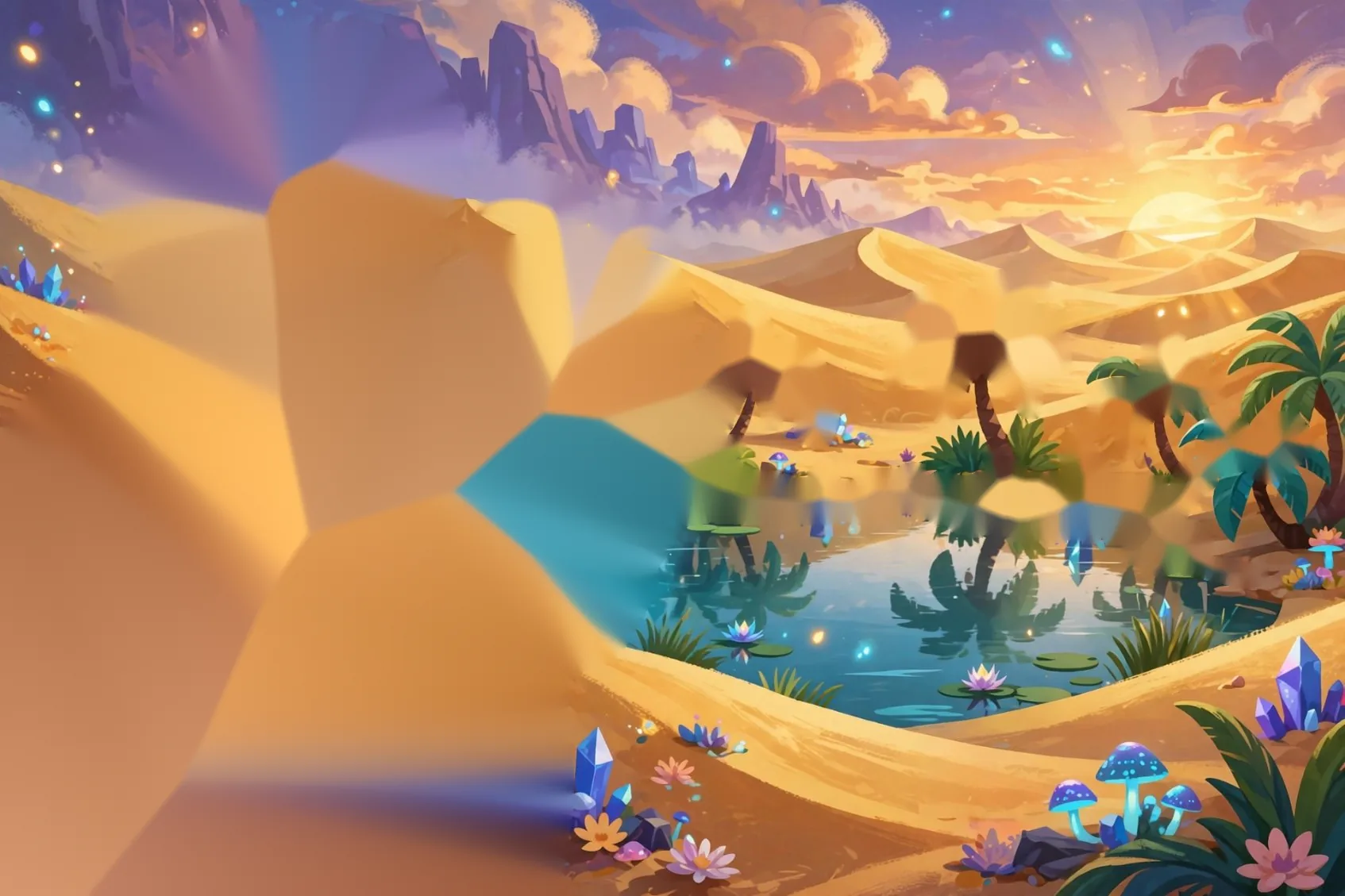 Every desert ends where two hearts meet.