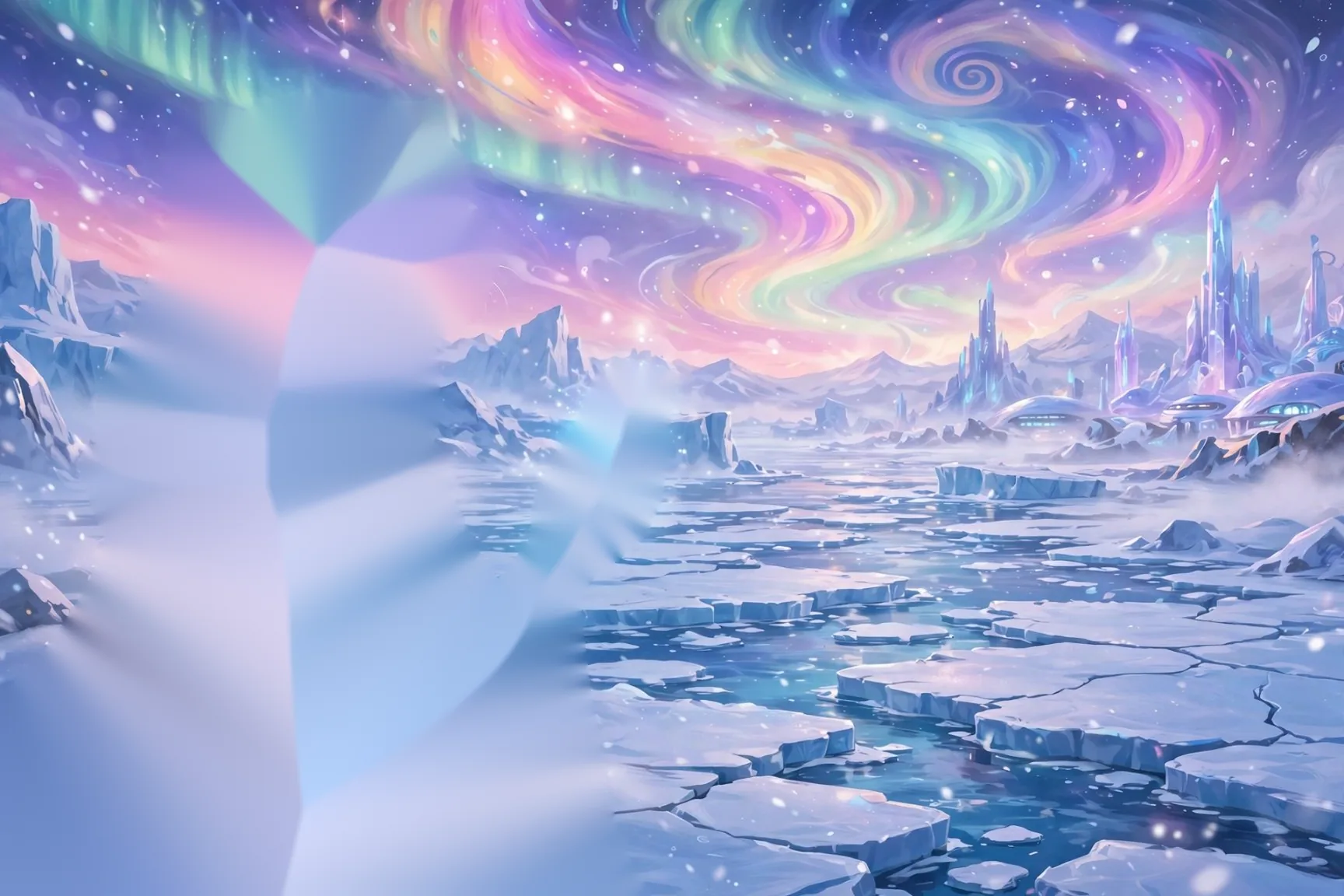 She was made for winter — and still she glows.